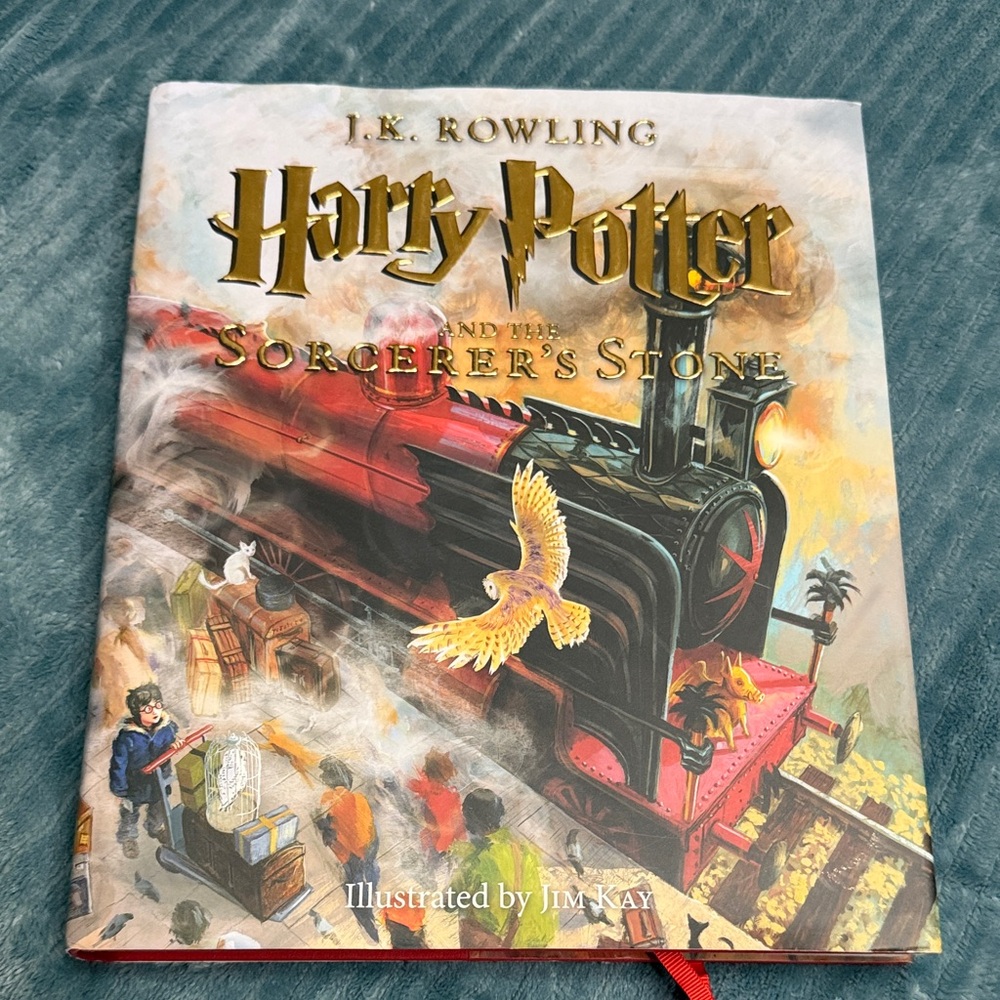 Harry Potter and the Sorcerer's Stone Illustrated Book